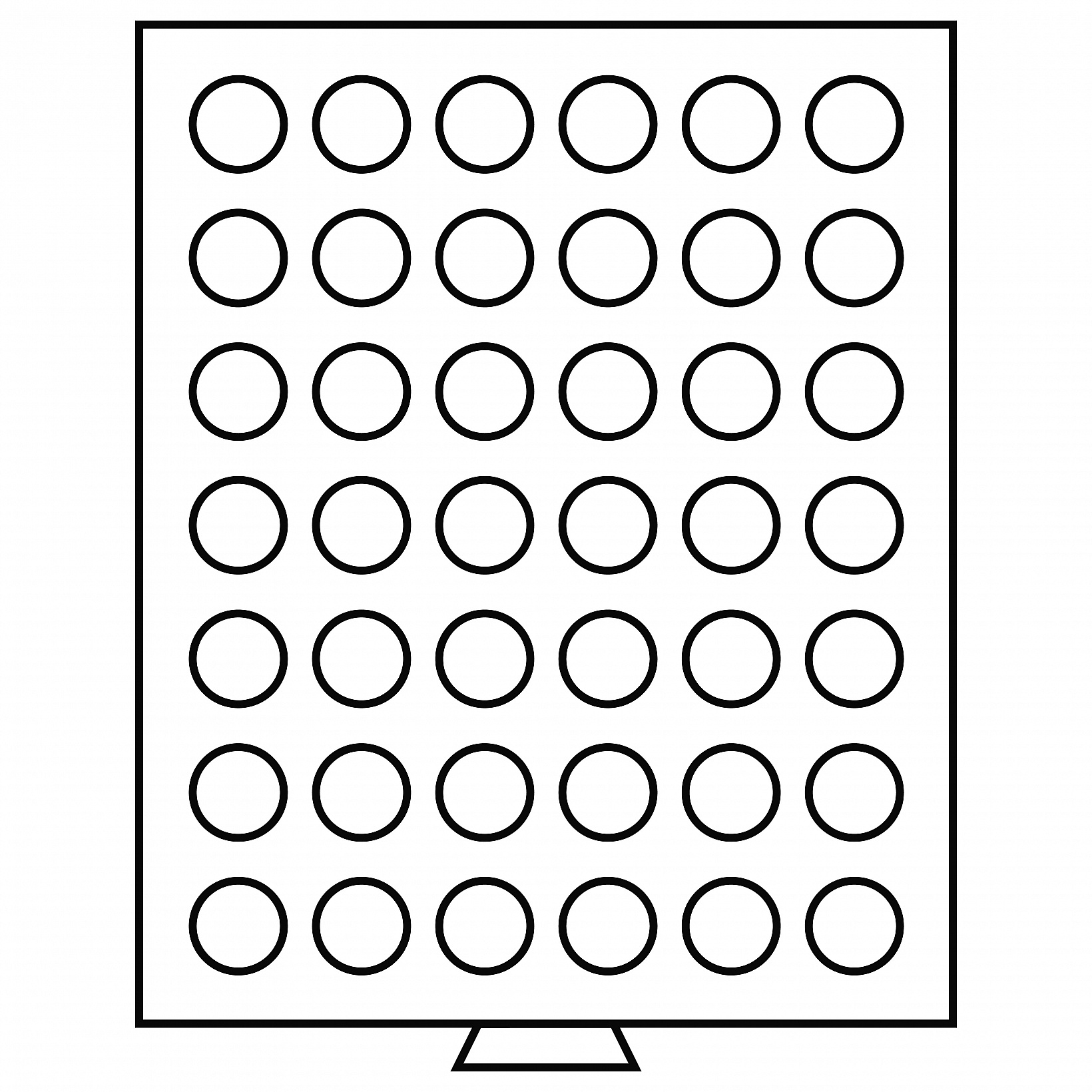 Tabuleiros MB 42 moedas 29 mm
